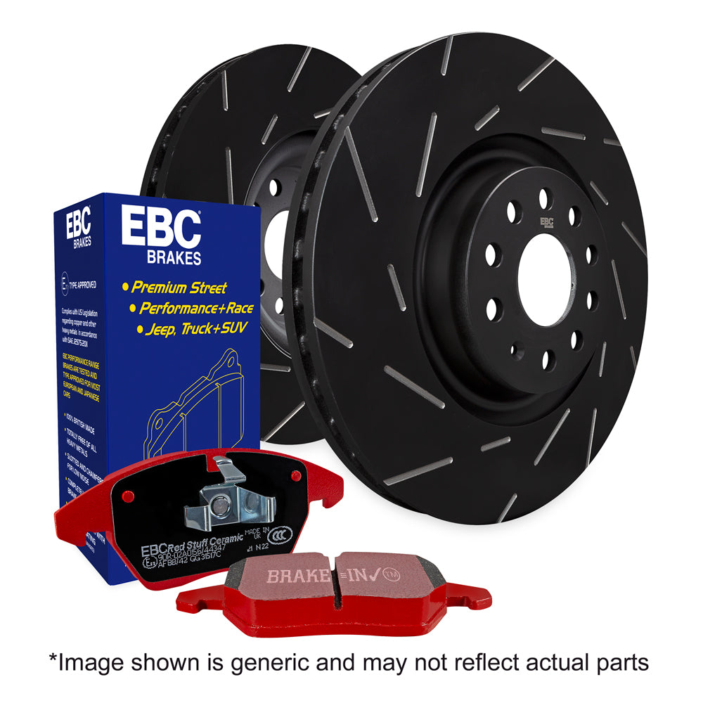 EBC Brakes Brake Pad and Rotor Kit (PD07KF055)