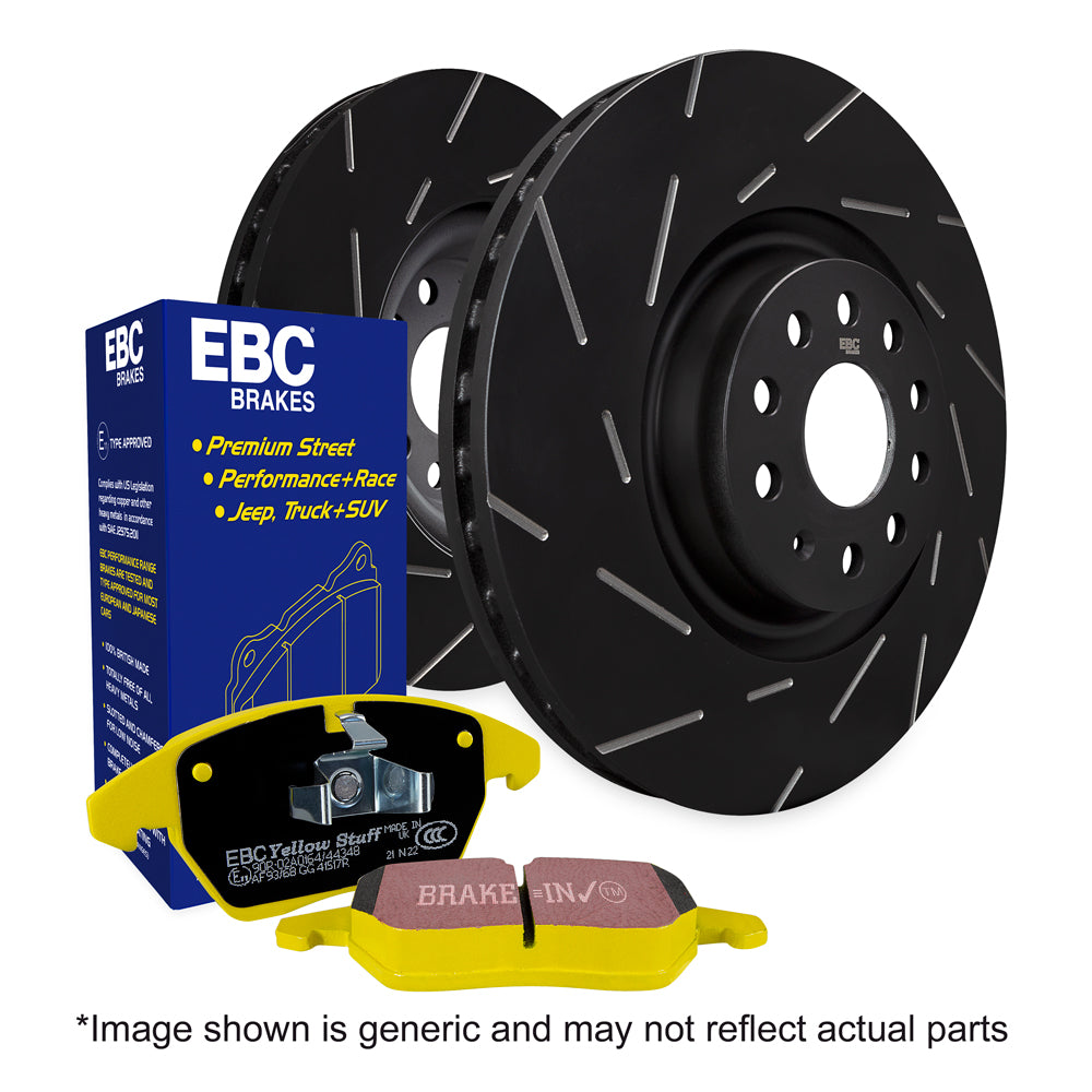 EBC Brakes Brake Pad and Rotor Kit (PD08KR131)