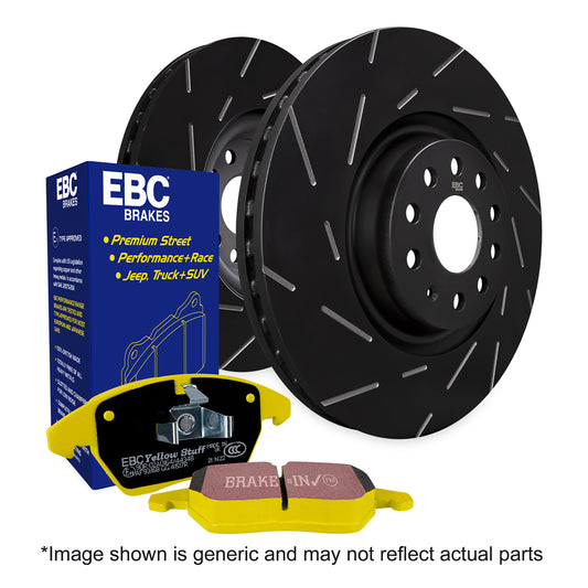 EBC Brakes Brake Pad and Rotor Kit (PD08KF303)