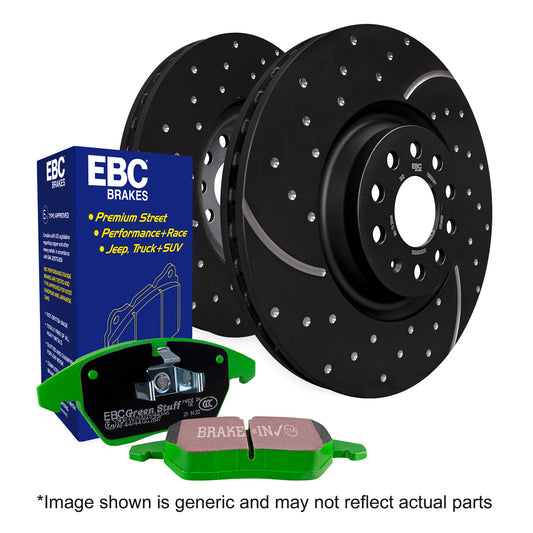 EBC Brakes Brake Pad and Rotor Kit (PD11KF887)