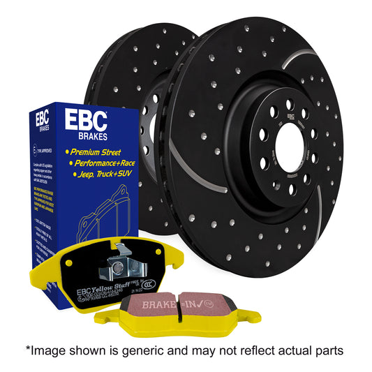 EBC Brakes Brake Pad and Rotor Kit (PD13KF439)