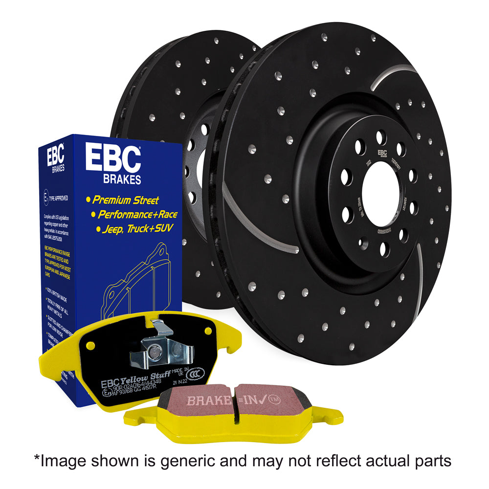 EBC Brakes Brake Pad and Rotor Kit (PD13KF031)