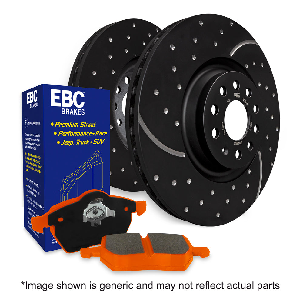 EBC Brakes Brake Pad and Disc Kit (PD15KR545)