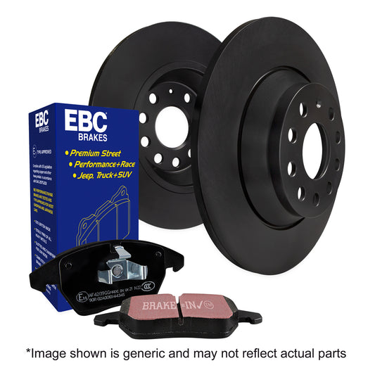 EBC Brakes Brake Pad and Disc Rotor Full Kit (PD40K1307)
