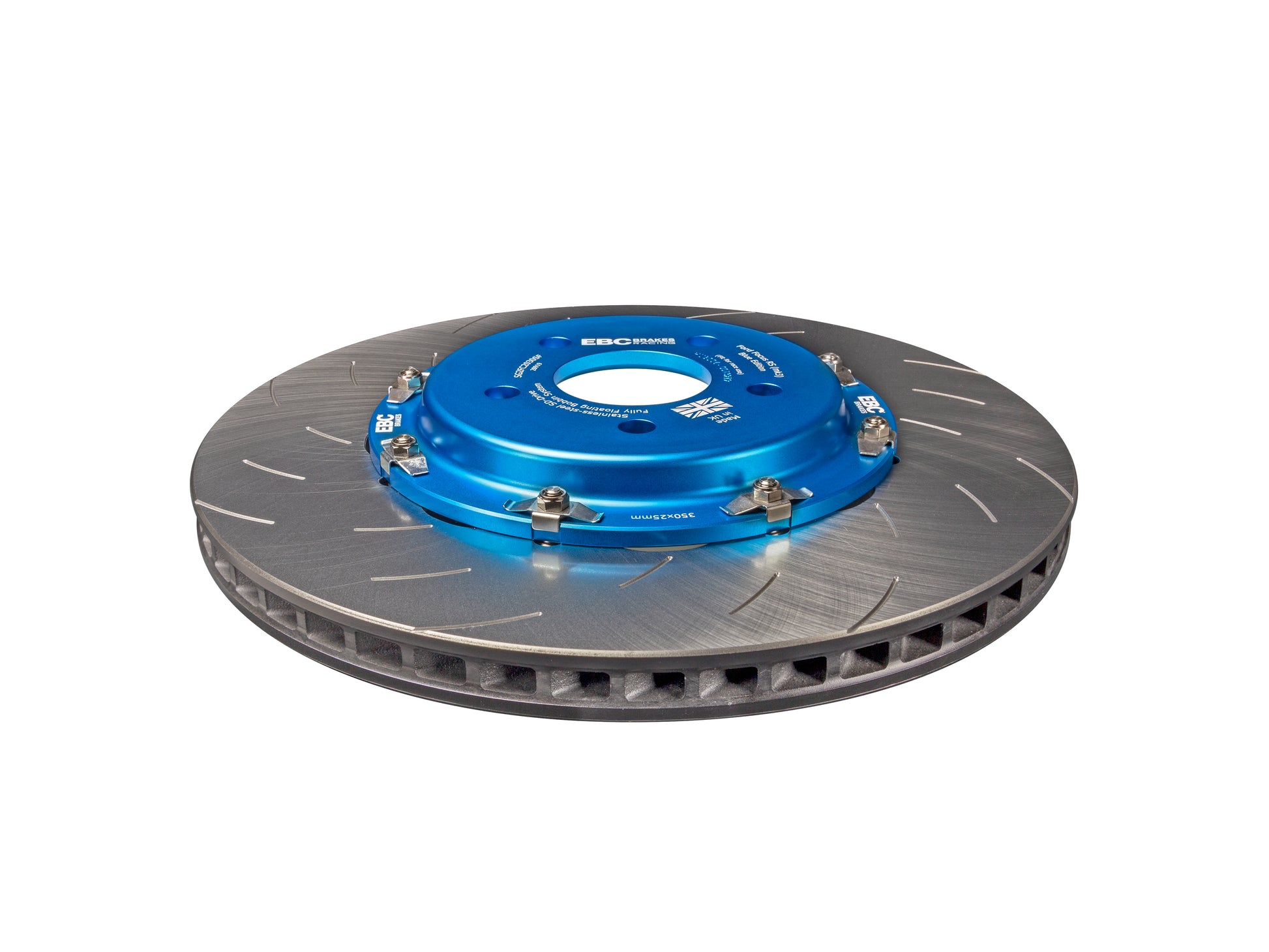 EBC Brakes Racing 2-Piece Floating Brake Discs - Blue Centre Hub Option (Pair) (SG2FC2030SF)