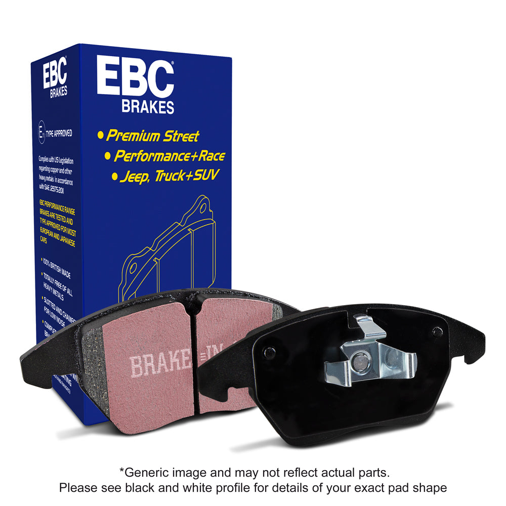 EBC Brakes Ultimax OE Replacement Brake Pad Set (DP613)