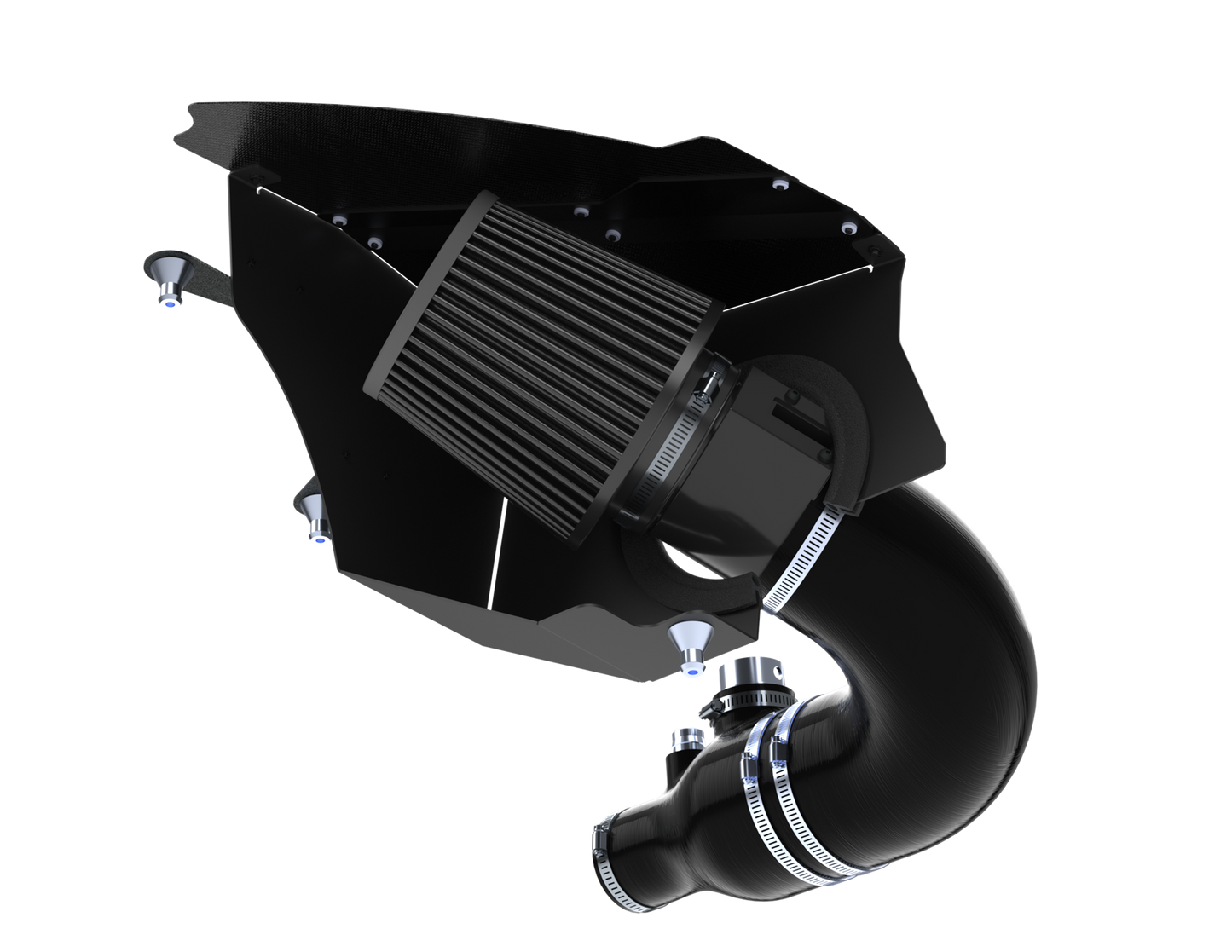 Pleated Intake Kit with Carbon Fibre Lid for BMW G Series 2.0 B48