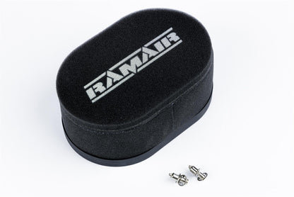Carburettor Foam Air Filter with Blank Baseplate - 65mm Internal Height
