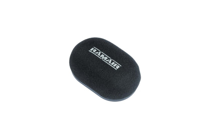 Domed Carb Air Filter & Blank Baseplate - 100mm Internal Height