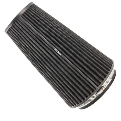 Ramair Pleated Pleated 102mm (4inch)ID Neck XLarge Cone Air Filter with Velocity Stack and Coupling