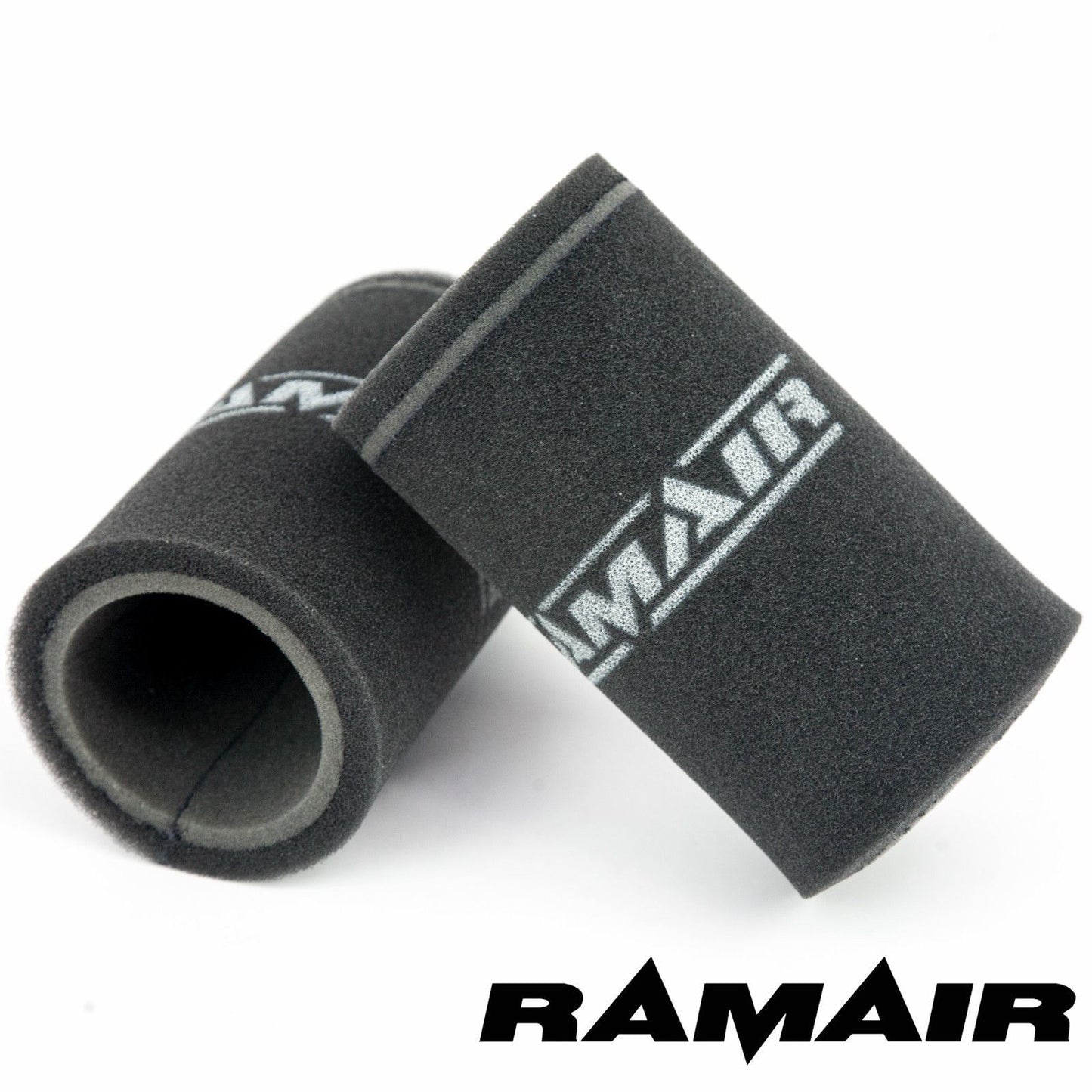 2x Single Inlet Motorcycle Carb Sock Foam Air Filter 165mm