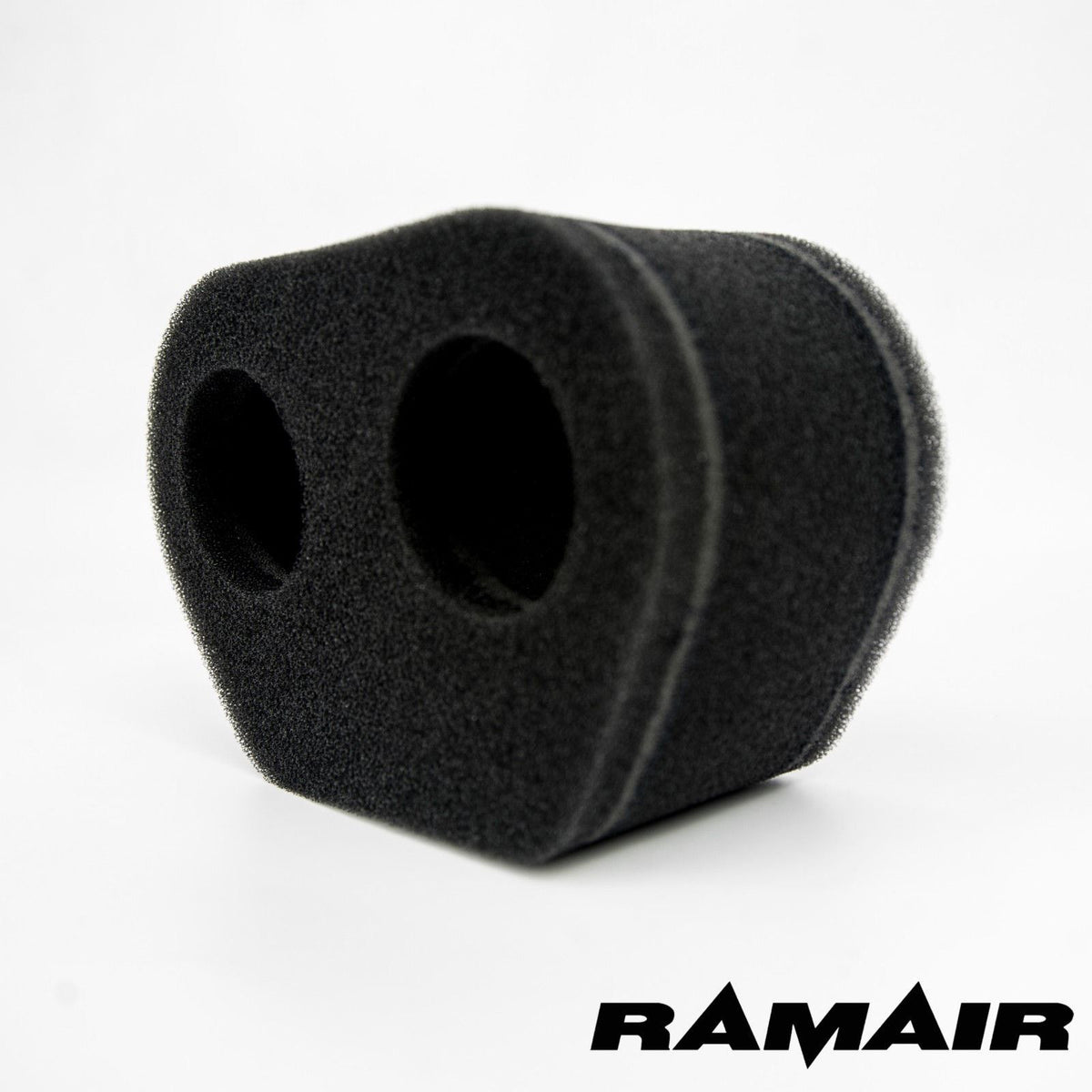 2x Twin Inlet Motorcycle Carb Sock Foam Air Filter 74mm