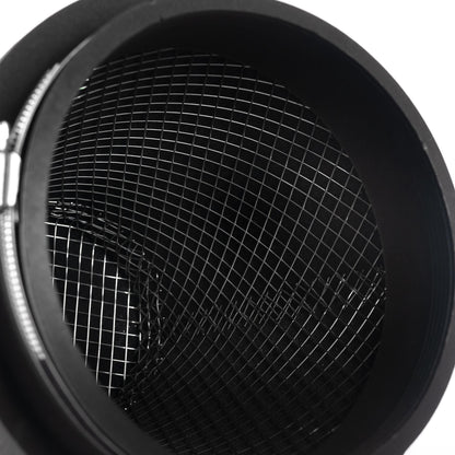 Ramair 90mm (3.5inch) ID Neck Large Cone Air Filter with Velocity Stack and Coupling