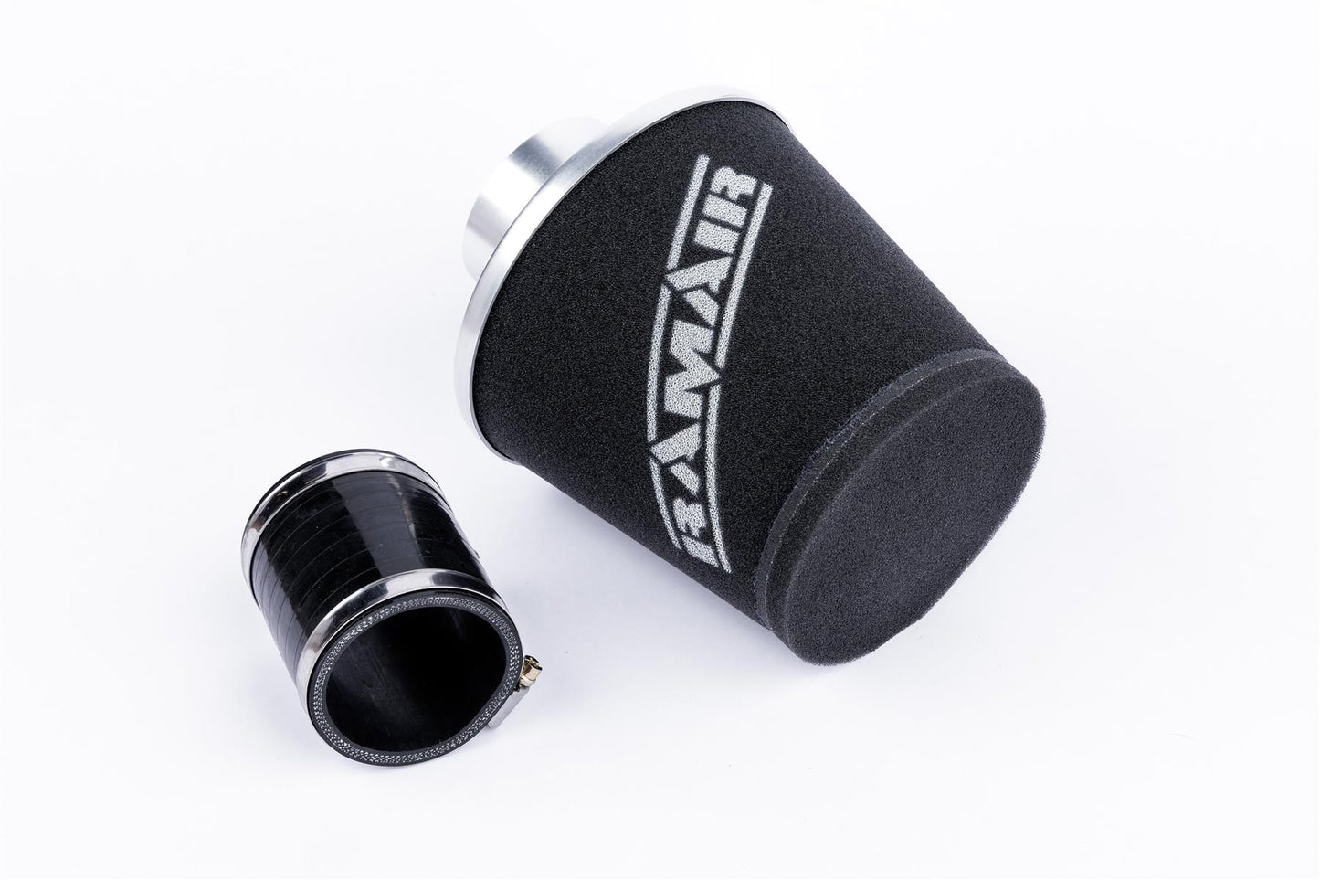 Ramair Foam Performance Universal Cone Small Intake Filter Coupler - 80mm (3.1inch)  Silver