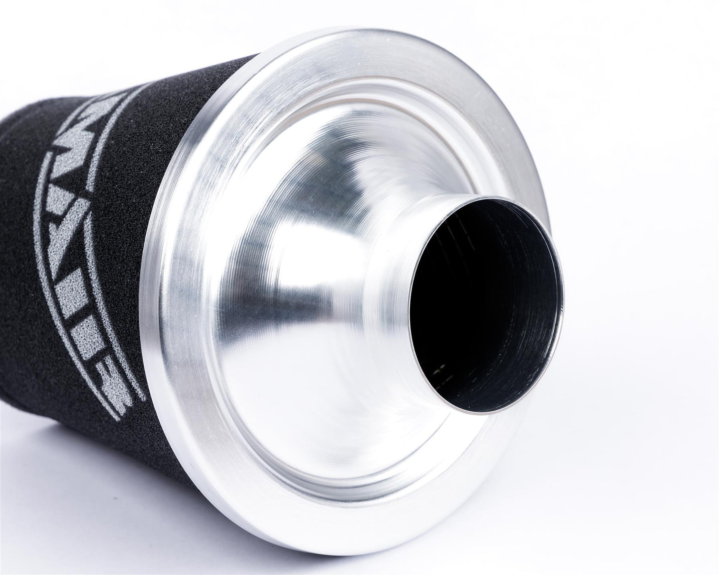 Ramair Medium Foam Filter Aluminium Base 60mm (2.3inch) OD Silver with Silicone Coupler