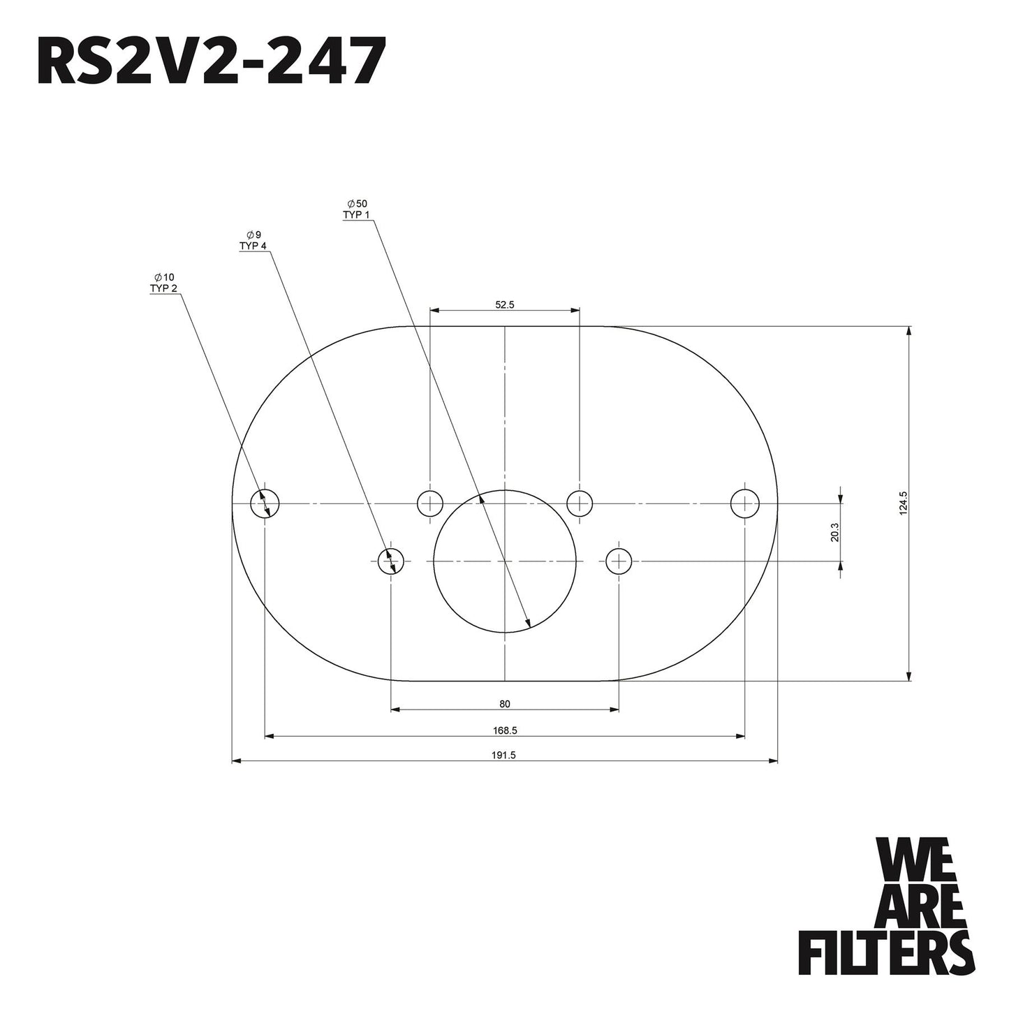 Carburettor Foam Air Filter with Baseplate to fit SU HIF6, HIF44 1.7in - 40mm Internal Height