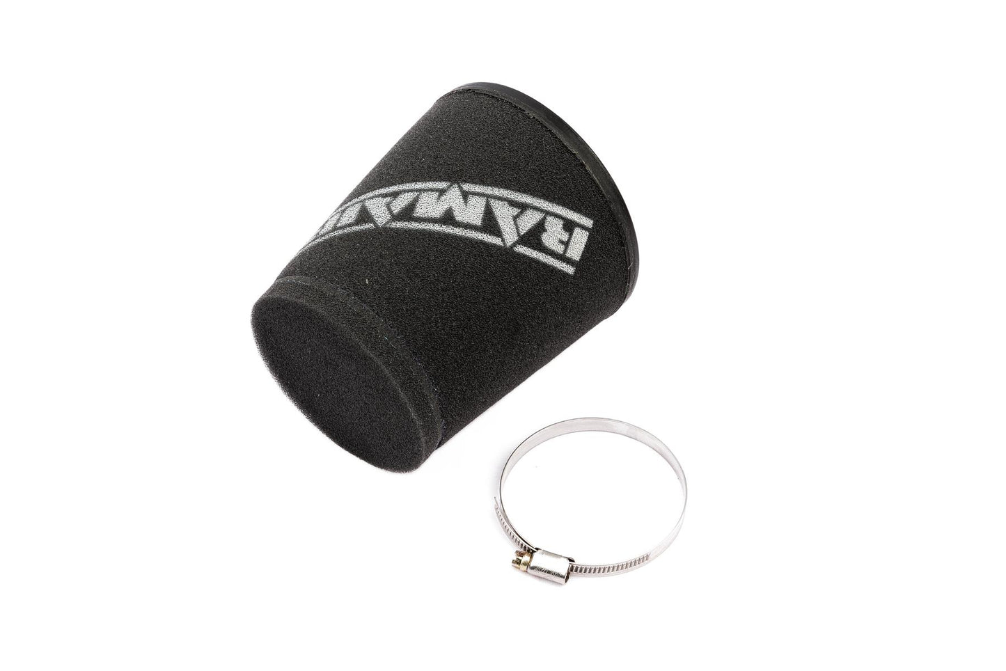 Ramair Foam Universal Cone Intake Rubber Neck Air Filter 70mm (2.75inch) ID Breather Holes
