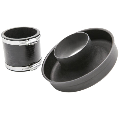 80mm Aluminium Velocity Stack wit Silicone Coupler (3.1inch)