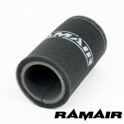 2x Single Inlet Motorcycle Carb Sock Foam Air Filter 165mm