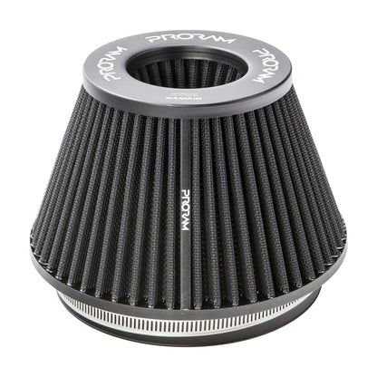 Ramair Pleated 102mm (4inch) OD Neck Medium Cone Air Filter with Velocity Stack