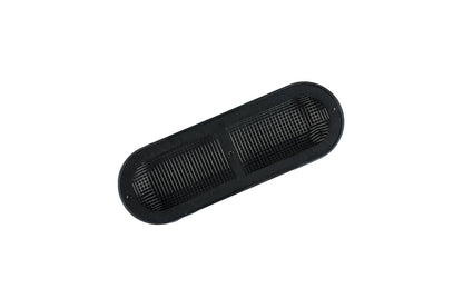 Twin Domed Carb Air Filter & Blank Baseplate - 65mm Internal Height