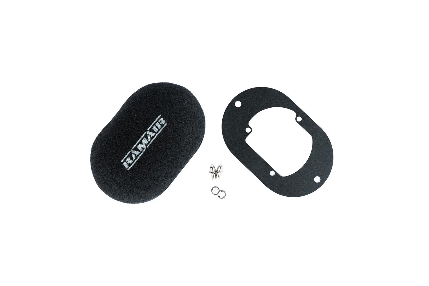 Domed Carb Air Filter & Baseplate to fit Pierburg 2B2, 2B4, 2B5 - 65mm Internal Height