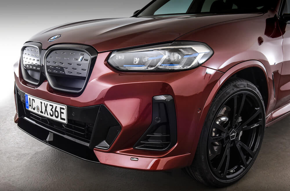 AC Schnitzer front splitter for BMW iX3 G08 with M aerodynamic package (5111301330)