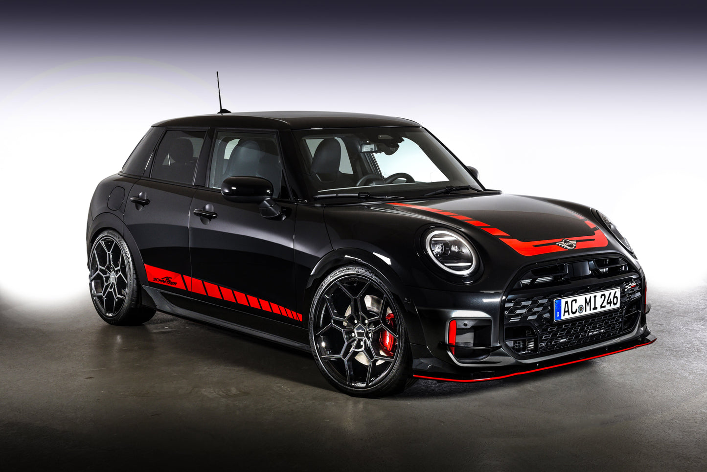 AC Schnitzer decal set side red for MINI F65 (51142663204)